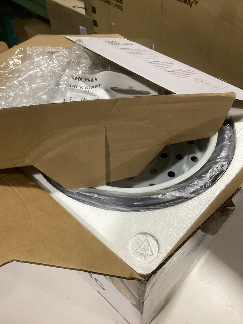 Condition photo showing Good Condition for AROMA® 20-Cup (Cooked) One-Touch Rice Cooker and Food Steamer with Auto-Warm | 10 cups uncooked, 20 cups cooked (ARC-390NGP)