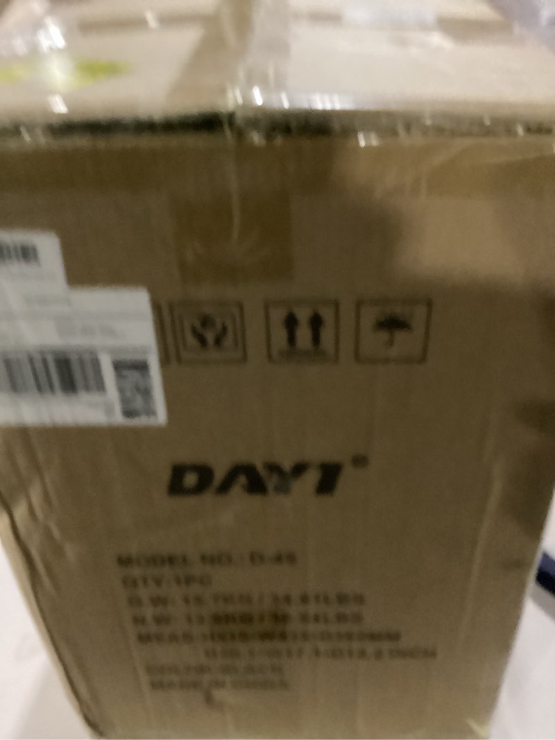 Condition photo showing New/Like New for dayi safe box, 2.0 cubic feet home safe with fireproof waterproof bag, security safe box for money cash valuables, digital electronic keypad, dual alarm system, removable shelf - d-45