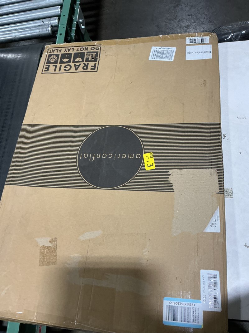 Condition photo showing Good Condition for Americanflat 20x30 Poster Frame with Polished Plexiglass - Wide Picture Frames Made of Engineered Wood for Vertical or Horizontal Wall Display - Epic Collection - Light Wood Light Wood 20x30