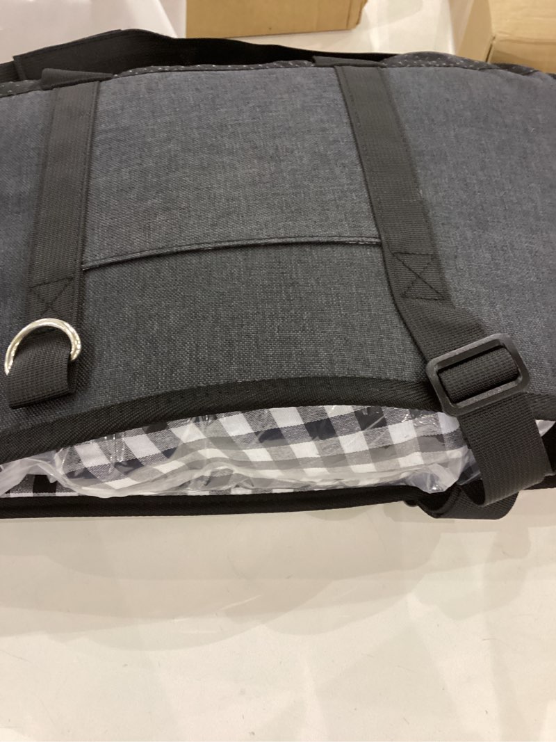 SlowTon Console Dog Car Seat - Portable Dogs Armrest Booster Seat for Small Dog, Anti-Collapse Pet C