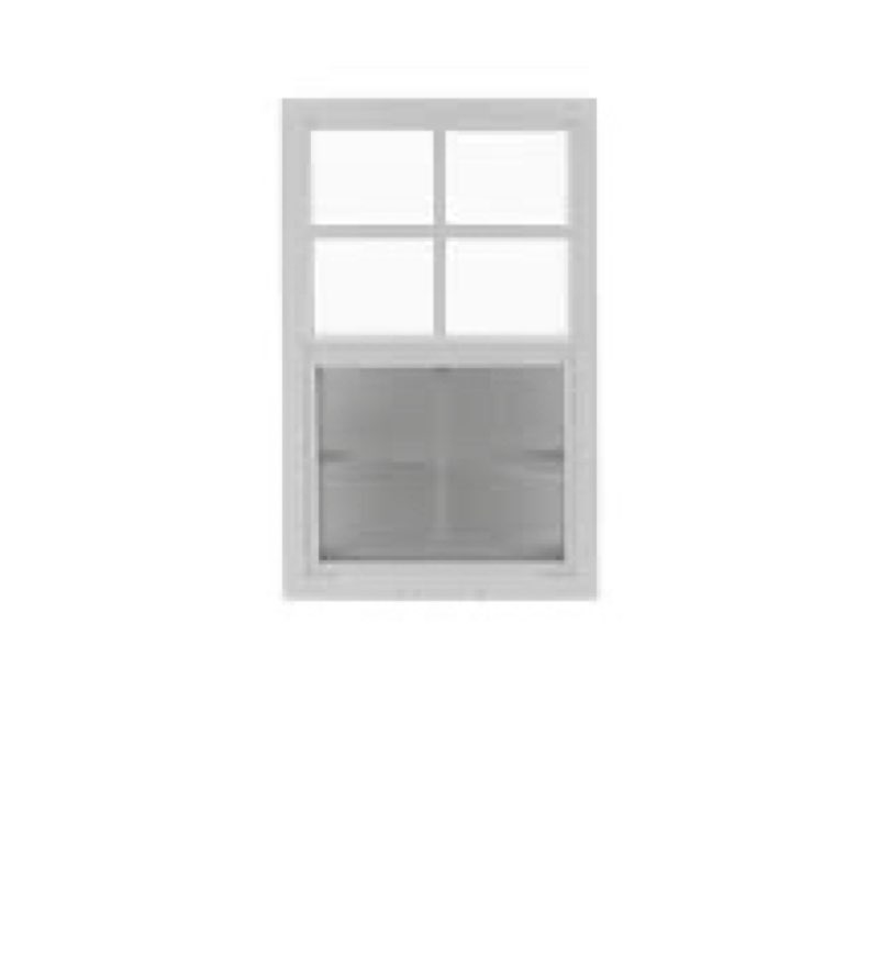 Vertical Slider 18" X 22" Window With Tempered Glass 