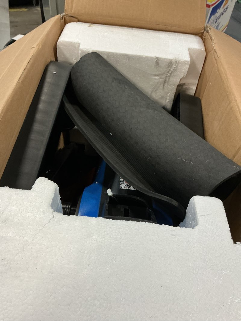 Condition photo showing As Is for Lifepro Under Desk Elliptical Exercise Machine with or without Red Light, Seated Pedal Exerciser for Seniors & Adults, Quiet Elliptical Machine for Home or Office, Portable Leg Exerciser While Sitting Flexstride Blue