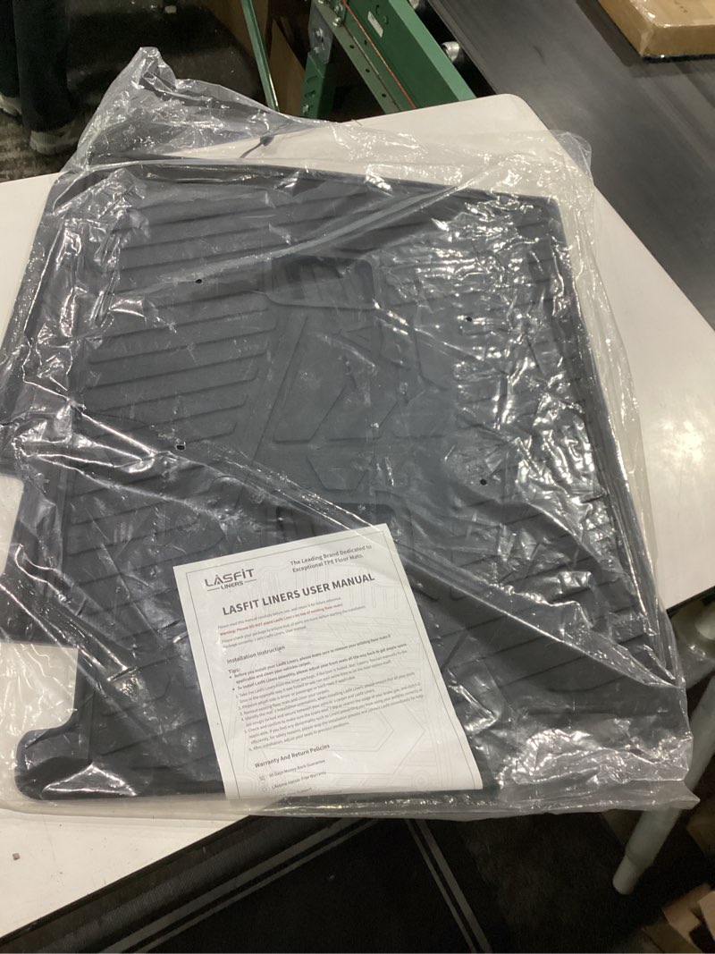 Condition photo showing New/Like New for lasfit rear back seat cover for ford bronco 4-door 2021-2026 tpe backrest mats all weather protector waterproof split-seat design liner non-slip easy clean, bronco 4 door accessories 4) bronco 4-door| 21-25 | back seat cover