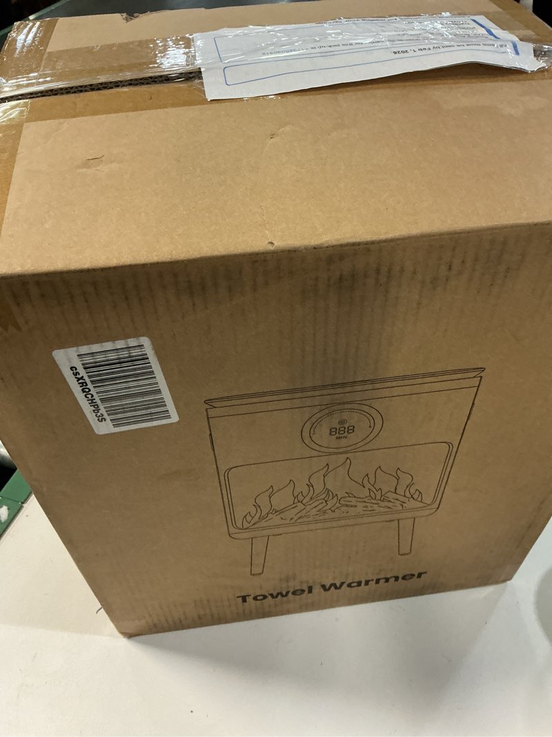 Condition photo showing Good Condition for 22l electric towel warmer with child safety lock, aromatherapy, and fast 360° heating for spa-like comfort