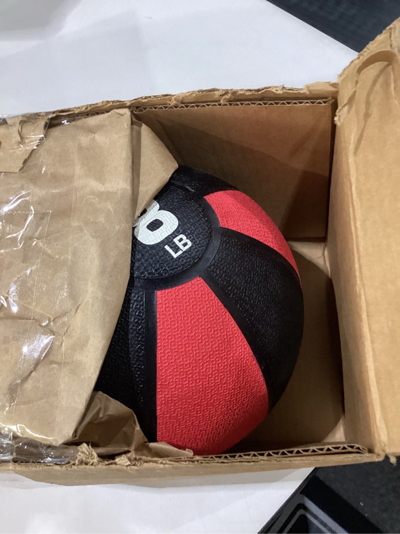 Condition photo showing Good Condition for Amazon Basics Weighted Medicine Ball 8 Pounds