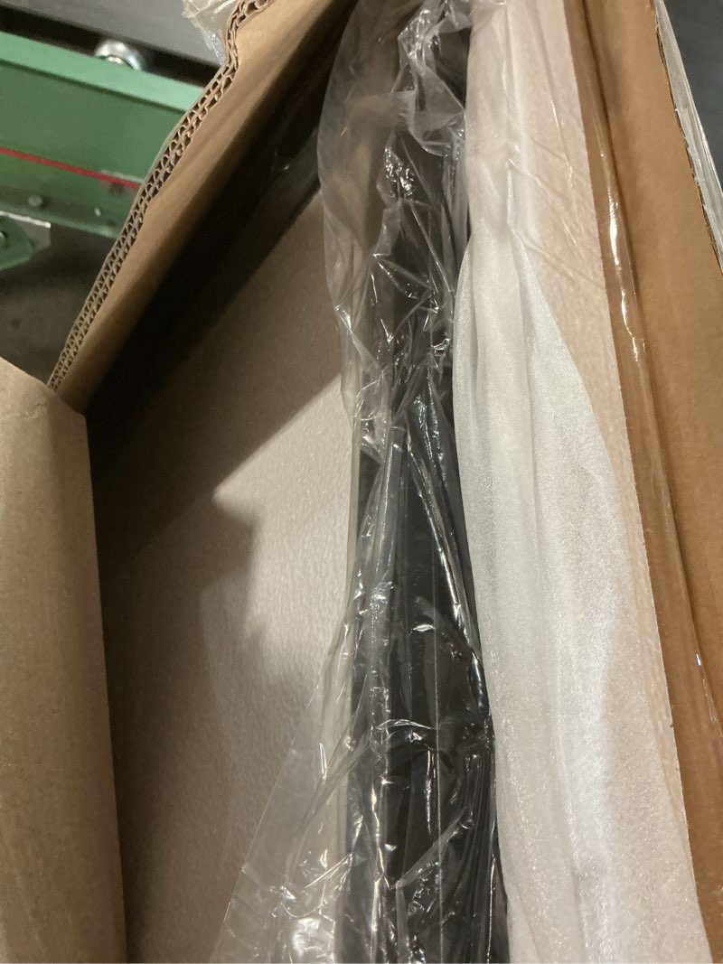 Condition photo showing New/Like New for DUMOS 44 in Computer Desk for Home Office, Modern Study Work Table Simple Style for Bedroom, Writing Desks with X-Shaped Reinforcement, Black 44 Inch-1 Pack Black