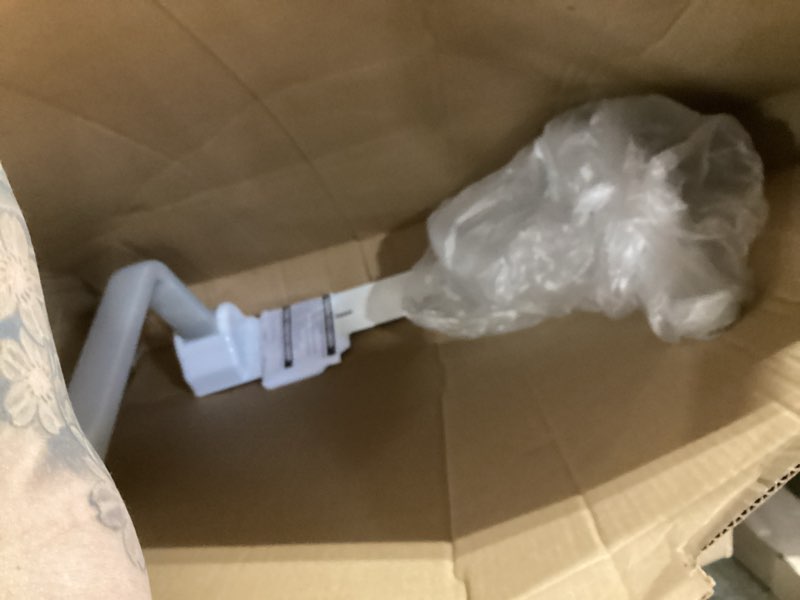 Condition photo showing Good Condition for dyna-living toilet safety rails 480lbs load-bearing toilet safety frame with flip up non-slip aluminum alloy armrest toilet assist devices for seniors toilet support bars for elderly toilet seat rails white