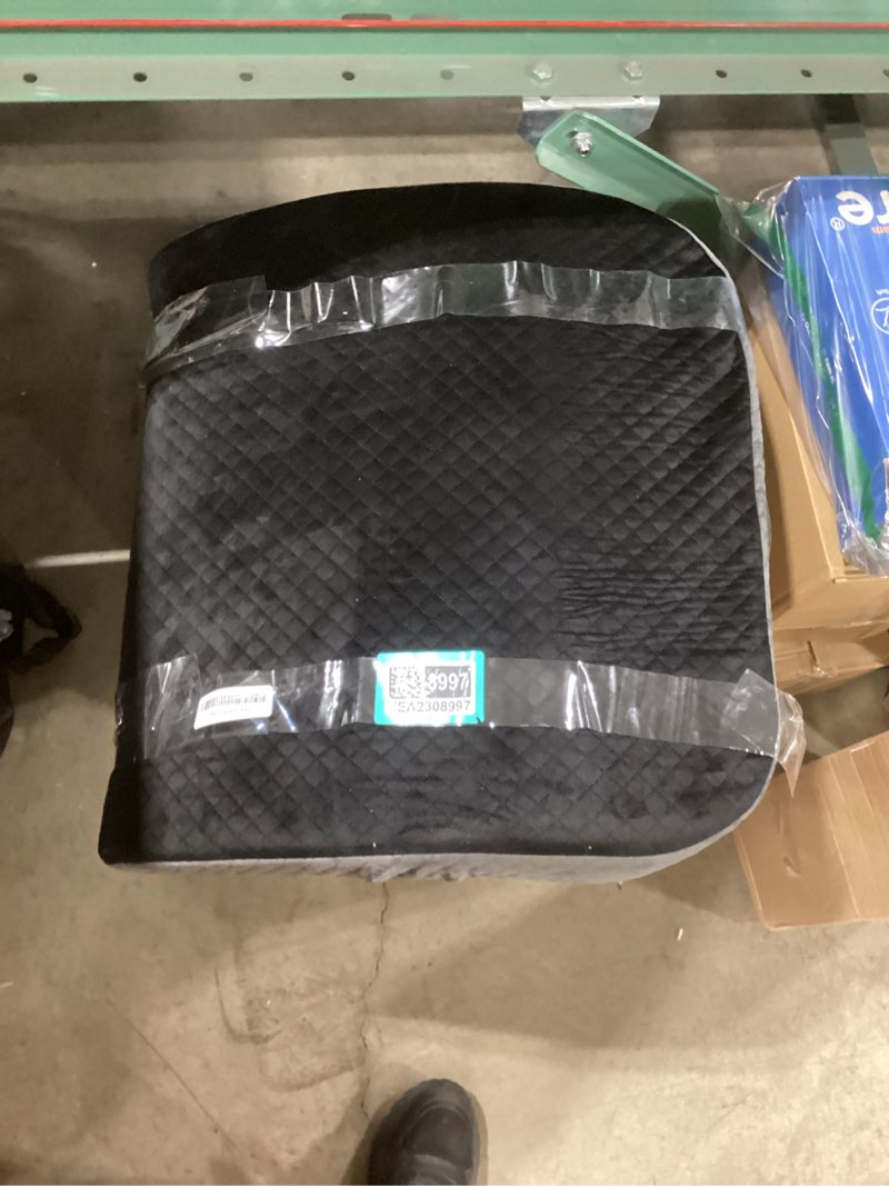 Condition photo showing Good Condition for Similar item Extra Large Seat Cushion, Stylish Plush Velvet Cover, X-Large Memory Foam for Office Chair, Floor Pillow, Cushion Back Pain Coccyx Pain Relief, Carry Handle (Extra Large)