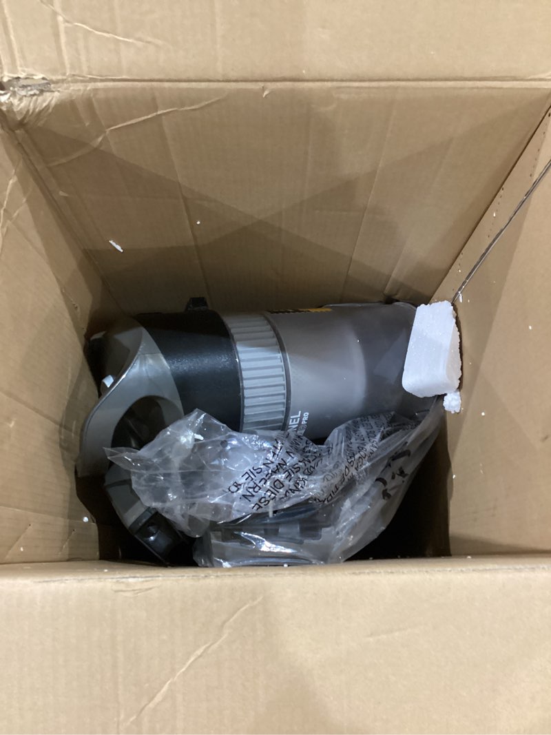 Condition photo showing As Is for hoover windtunnel cord rewind pro bagless vacuum cleaner, corded upright vacuum cleaner for carpet and hard floor, automatic cord rewind, corded vacuum cleaners for home use