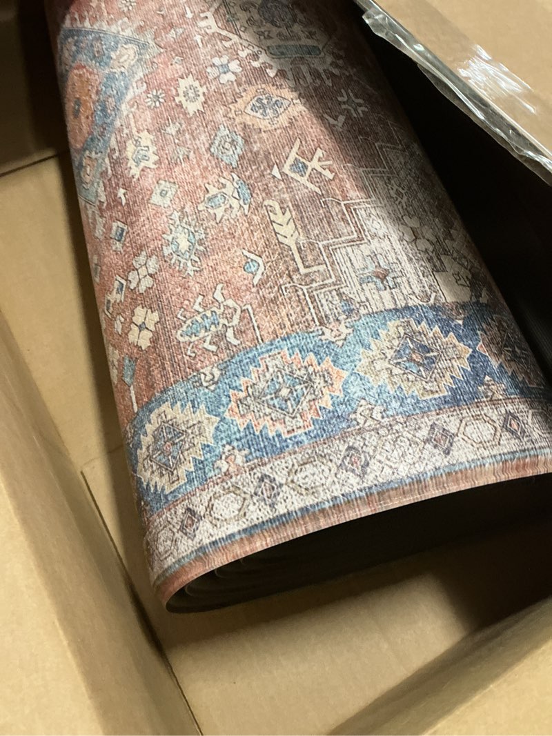 Condition photo showing Good Condition for GENIMO Kitchen Mats for Floor, 2PCS Kitchen Rugs Non Slip Washable, Waterproof Anti Fatigue Mat, Comfort Standing Runner Rug for Sink, Office, Laundry, Home, 20"x32"+20"x48", RetroBrick Retrobrick 20"x32"+20"x48"