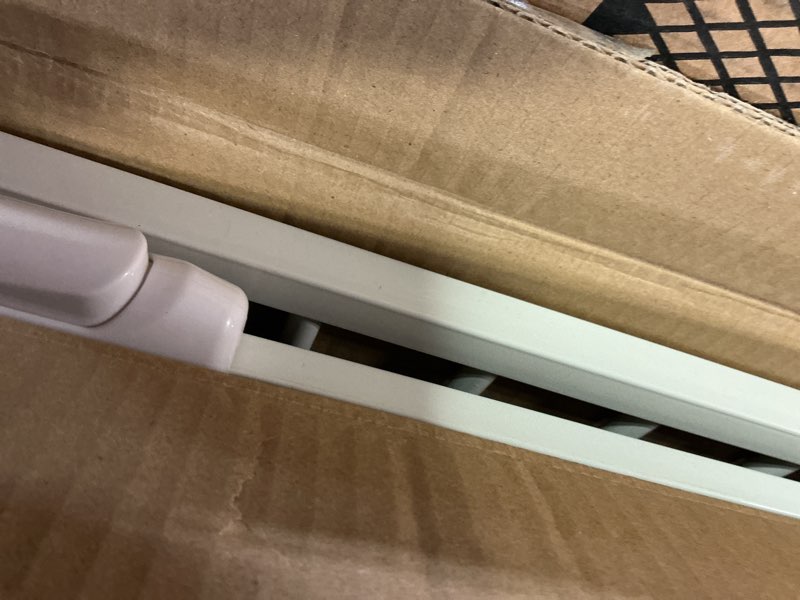 Condition photo showing Good Condition for Extra Wide Baby Gate 57.5-66.9 Pressure Mounted,Child Dog Pet Safety Gates with Walk Through Door for Doorways Stairs No Drilling in Door,White 62.2--66.9inch