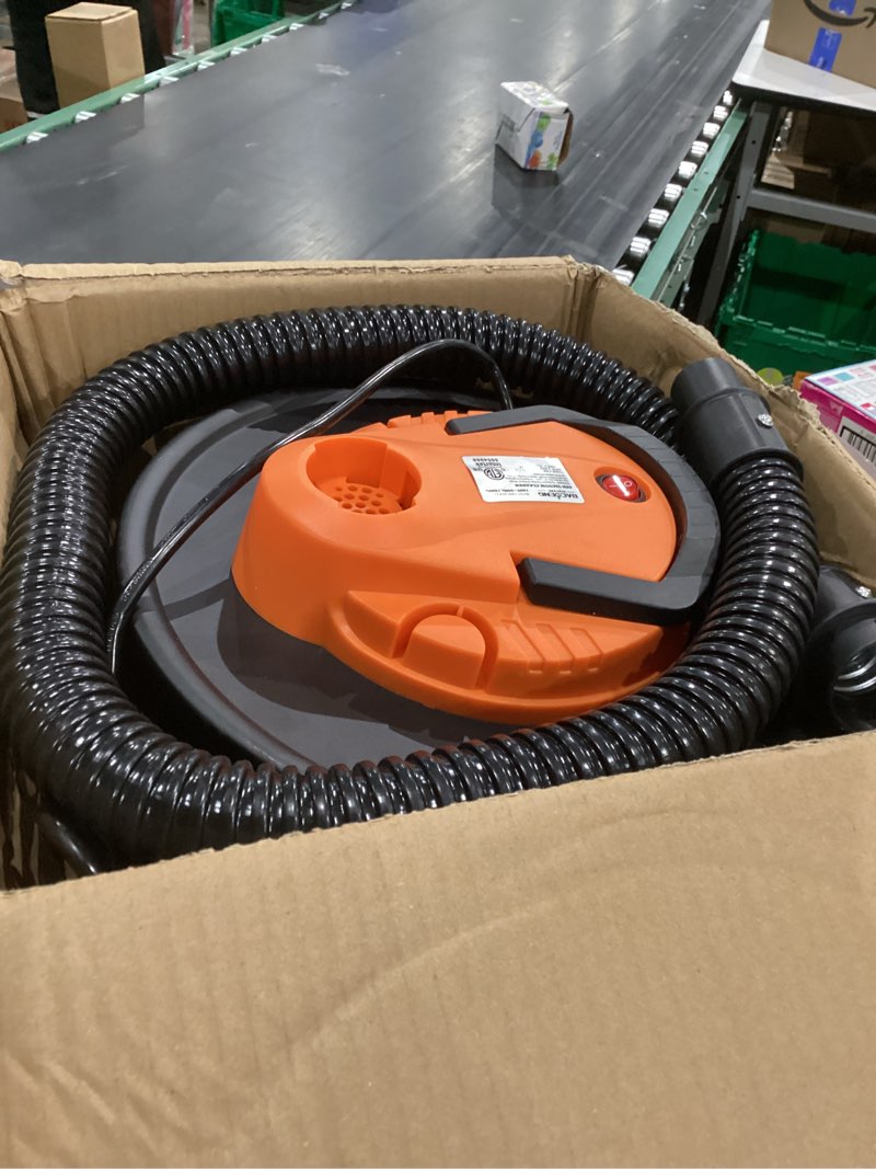 Condition photo showing Good Condition for BACOENG Ash Vacuum for Pellet Stoves, Fireplace Ash Vac 5.2 Gallon 1200w with Double Stage Filtration System, Ash Vacuum Cleaner for Fireplaces, Wood Stove, Pellet Grill