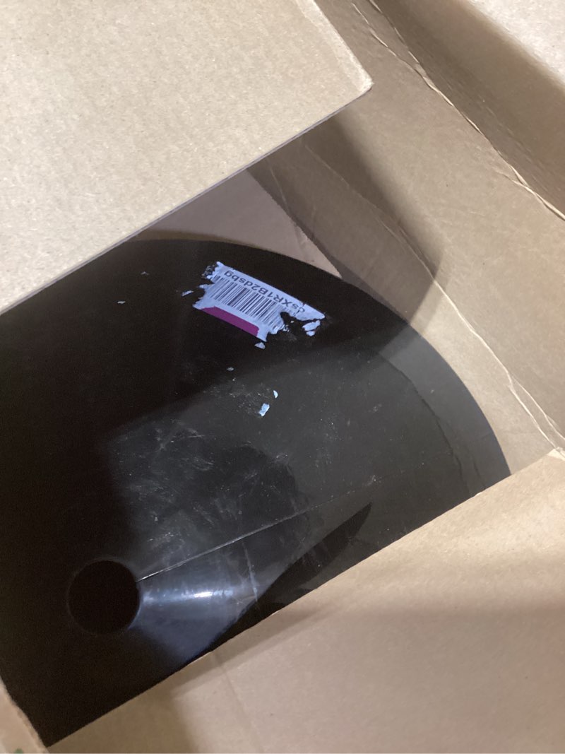 Condition photo showing As Is for Gtongoko Bird Feeder Pole Squirrel Proof, 108 Inch Double Shepherds Hook for Outdoor with Squirrel Baffles Adjustable Heavy Duty with 5 Prongs Base for Hanging Plants, Bird Feeders, Black 108 Inch B-1 Pack