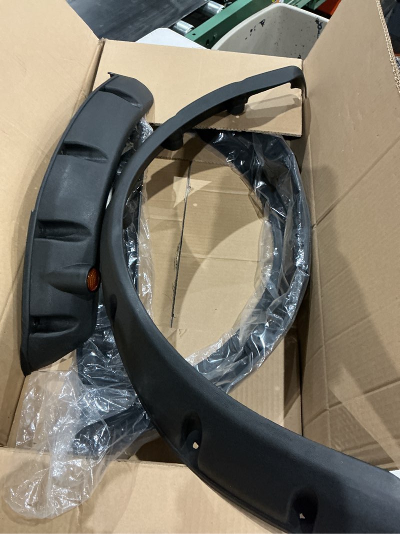 Condition photo showing Good Condition for (car type unknown)10l0l golf cart front rear fender flares for ezgo rxv 2008-2015, with stainless steel screws, set of 4(not fit modified models)