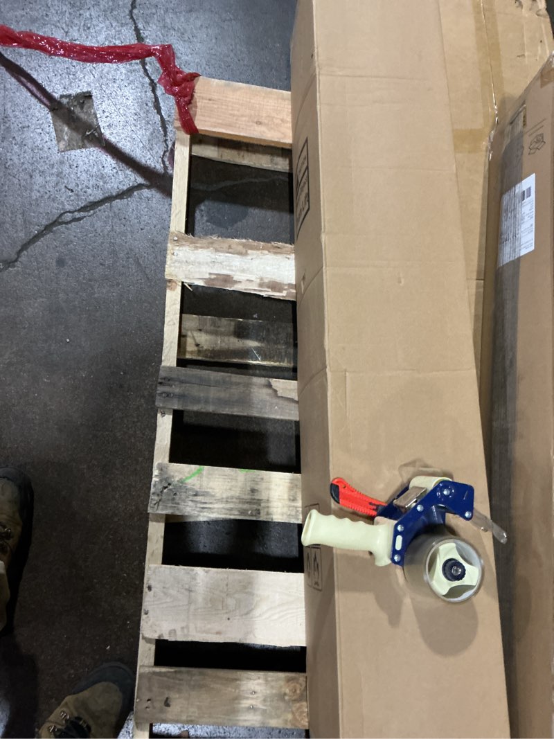 Condition photo showing As Is for Queen Size Mattress, 12 Inch Hybrid Memory Foam Queen Mattress in a Box with Pocket Springs for Motion Isolation Pressure Relief, Medium, CertiPUR-US Queen 12 Inch