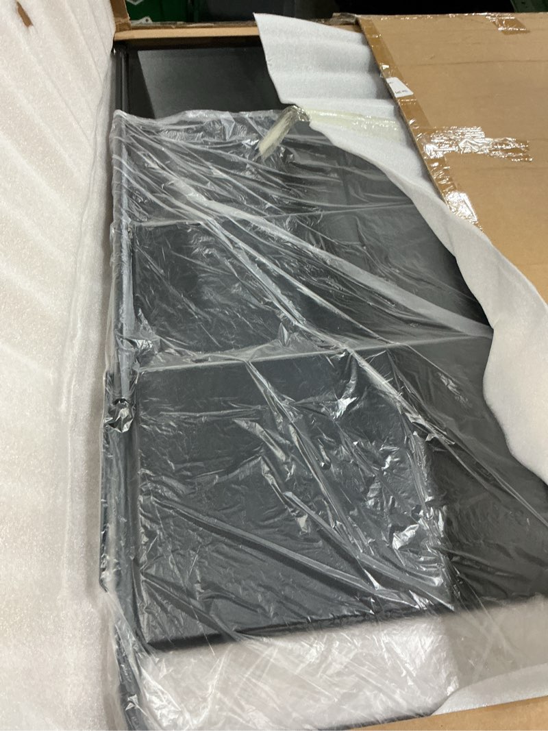 Condition photo showing Good Condition for 4 tier no-assembly shoe rack, foldable shoes rack organizer without installation, portable solid metal shoe shelves for closet, entryway, front door entrance