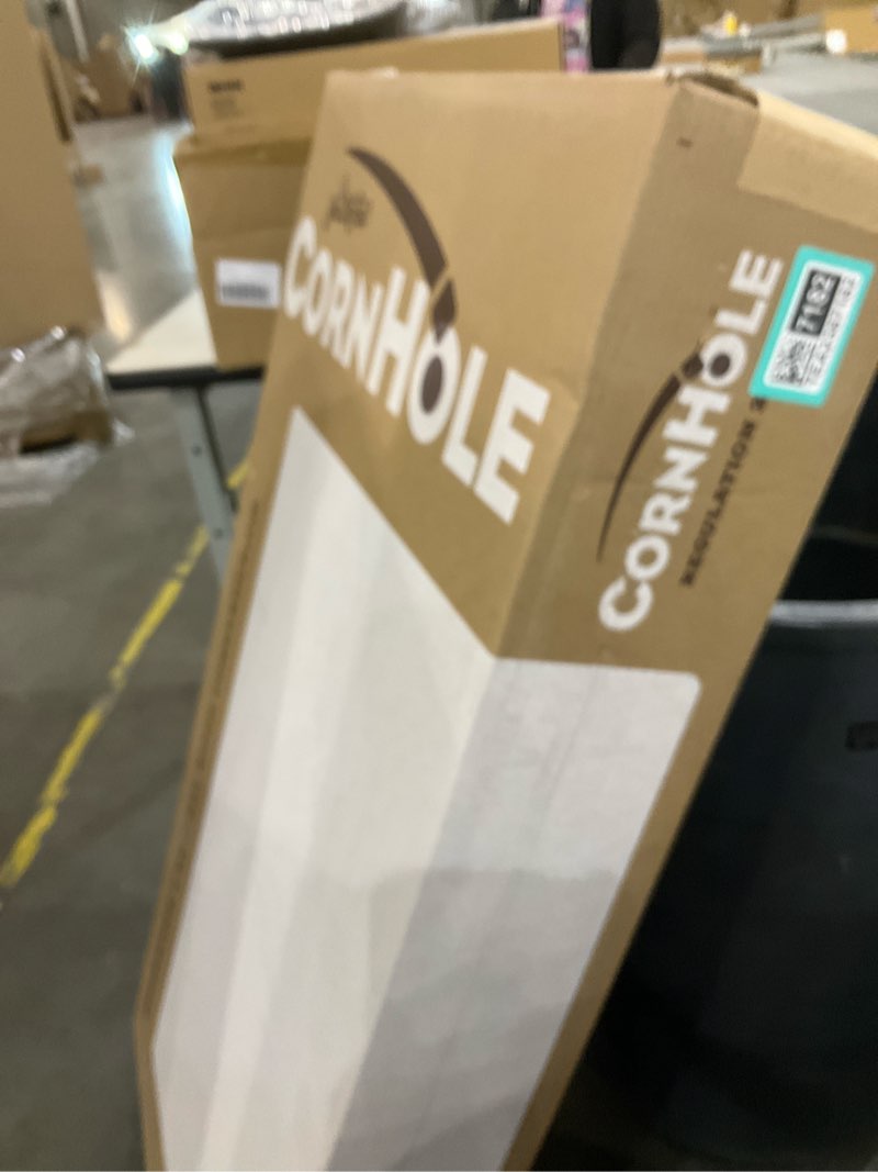 Condition photo showing New/Like New for YouTheFan NCAA 2’ x 4’ Professional Wood Cornhole Game UCF Knights 2' x 4' Team Colors