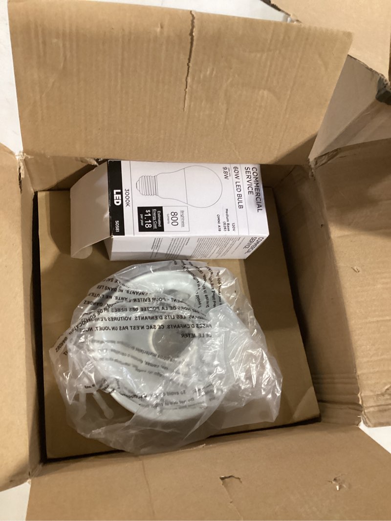 Westinghouse 7785300 LED Schoolhouse Indoor/Outdoor Ceiling Fan Light Kit, White Finish with White O