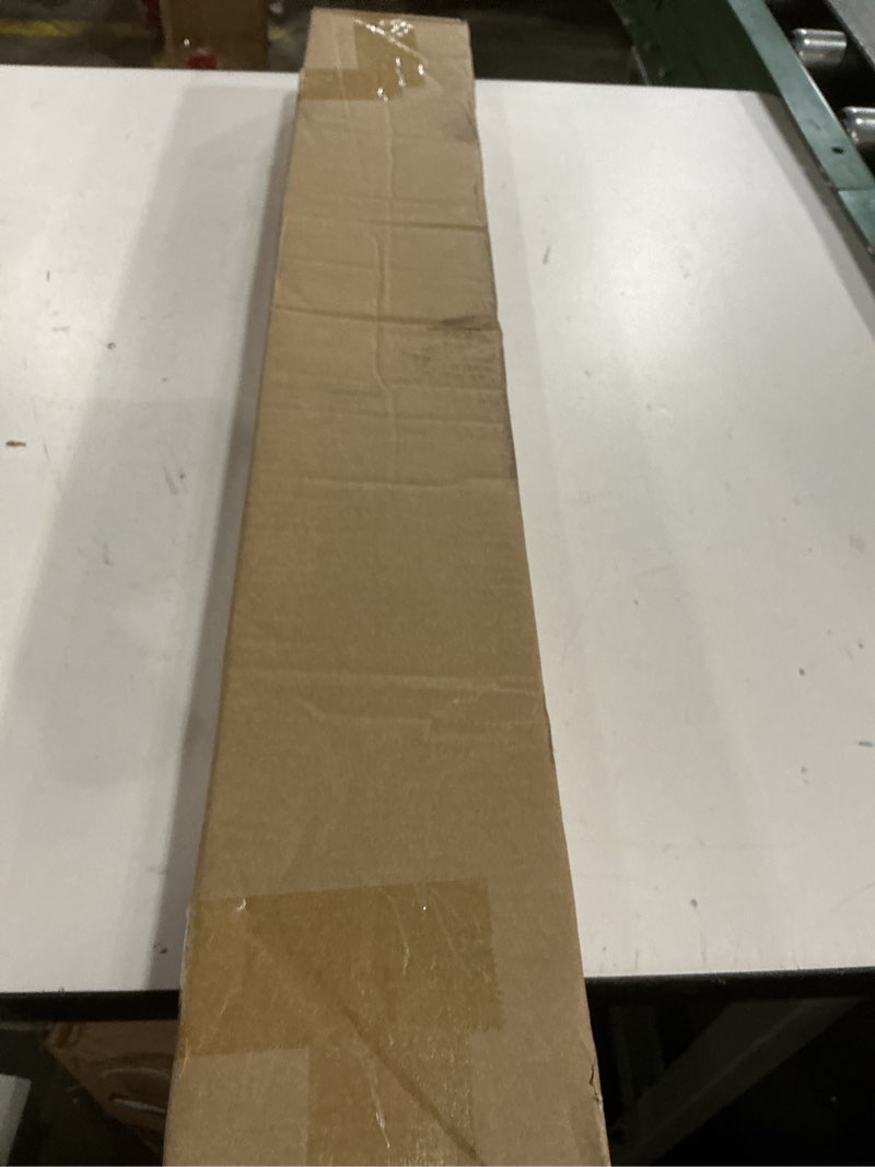 Condition photo showing New/Like New for Wrap Around Curtain Rods 2 Pack for 28 to 48 Inches Windows, 1\" Heavy Duty Room Darkening Drapery Rod with Sturdy Aluminum Base, Wall Mounted Ceiling Mounted Curved Curtains Rod, Matte Black Matte Black for 24\"-48\" Windows