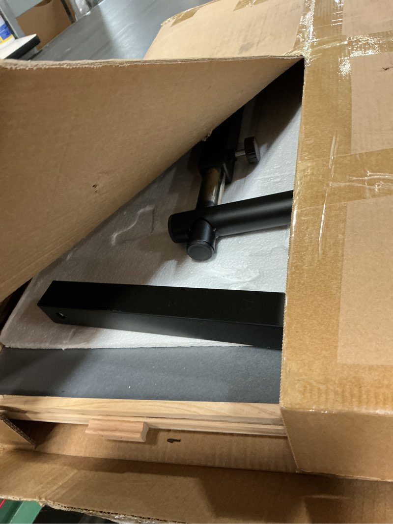 Condition photo showing As Is for ALL4JIG 1500 Pieces Puzzle Table with Legs and Wheels, Wooden Jigsaw Puzzle Table with 4 Drawers & Cover,Upgraded Stability & Optimized Lightweight Design,Vertical Placement Option Easy Vertical Assembly – With Wheels Medium-1500pcs