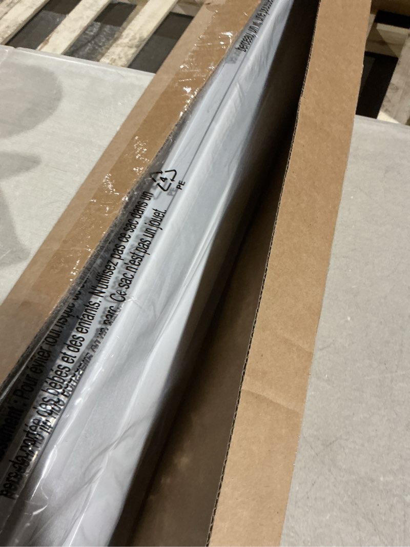 Condition photo showing Good Condition for lazblinds no tools no drill cordless cellular shades, blackout light blocking honeycomb shades for home, thermal insulation blinds for windows, 34" w x 64" h, white blackout-white 34" w x 64" h