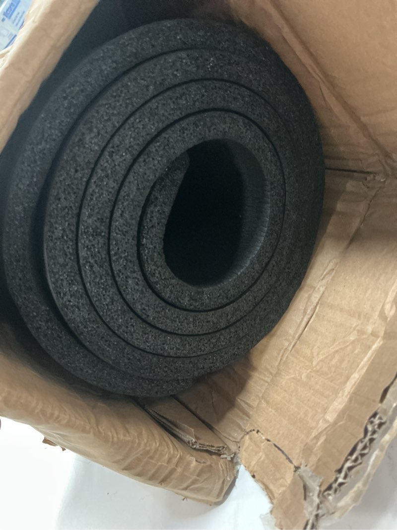 Condition photo showing Good Condition for cap barbell 1/2-inch high density exercise yoga mat with strap | multiple options black yoga mat