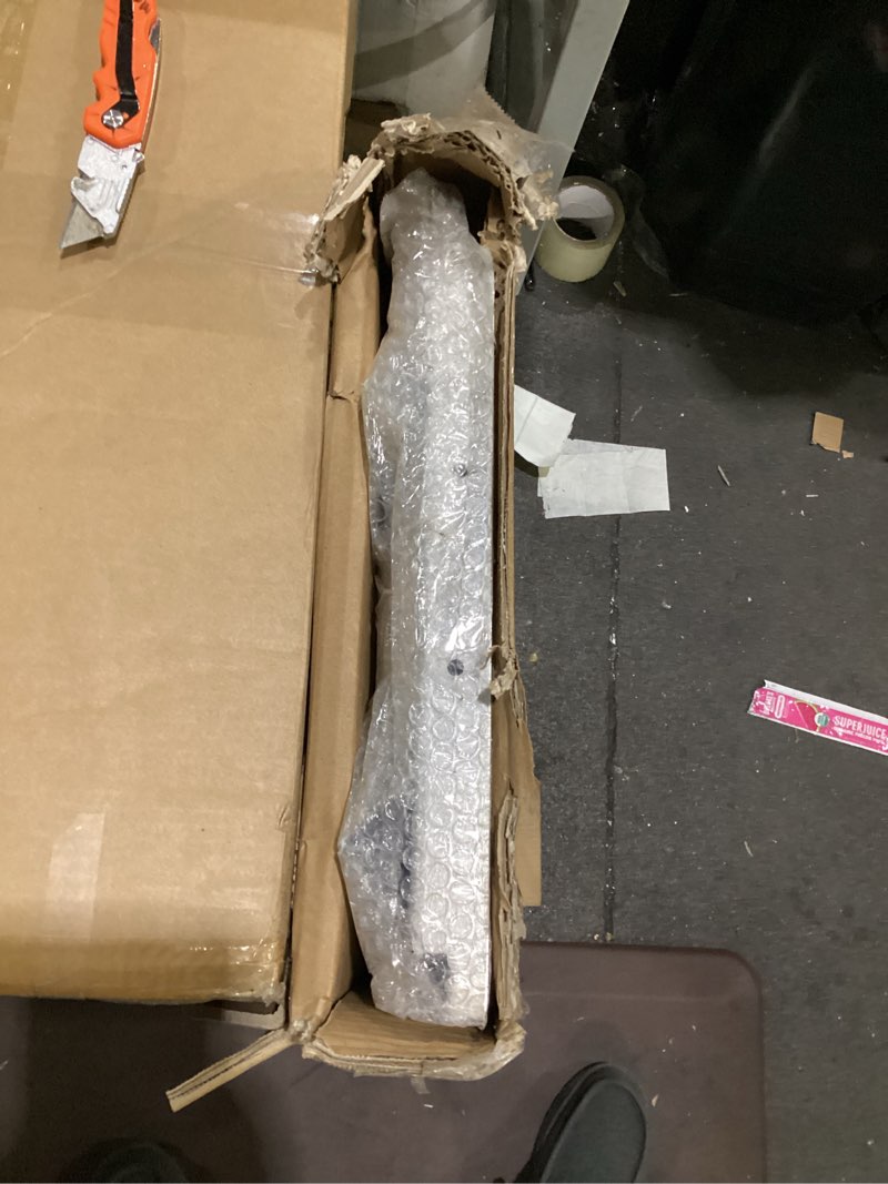 Condition photo showing Good Condition for lotfun 30" x 15" stainless steel cooking griddle for outdoor gas grill, universal griddle flat top plate insert with grease groove and removable handles for electric/charcoal/gas grill, camping,party