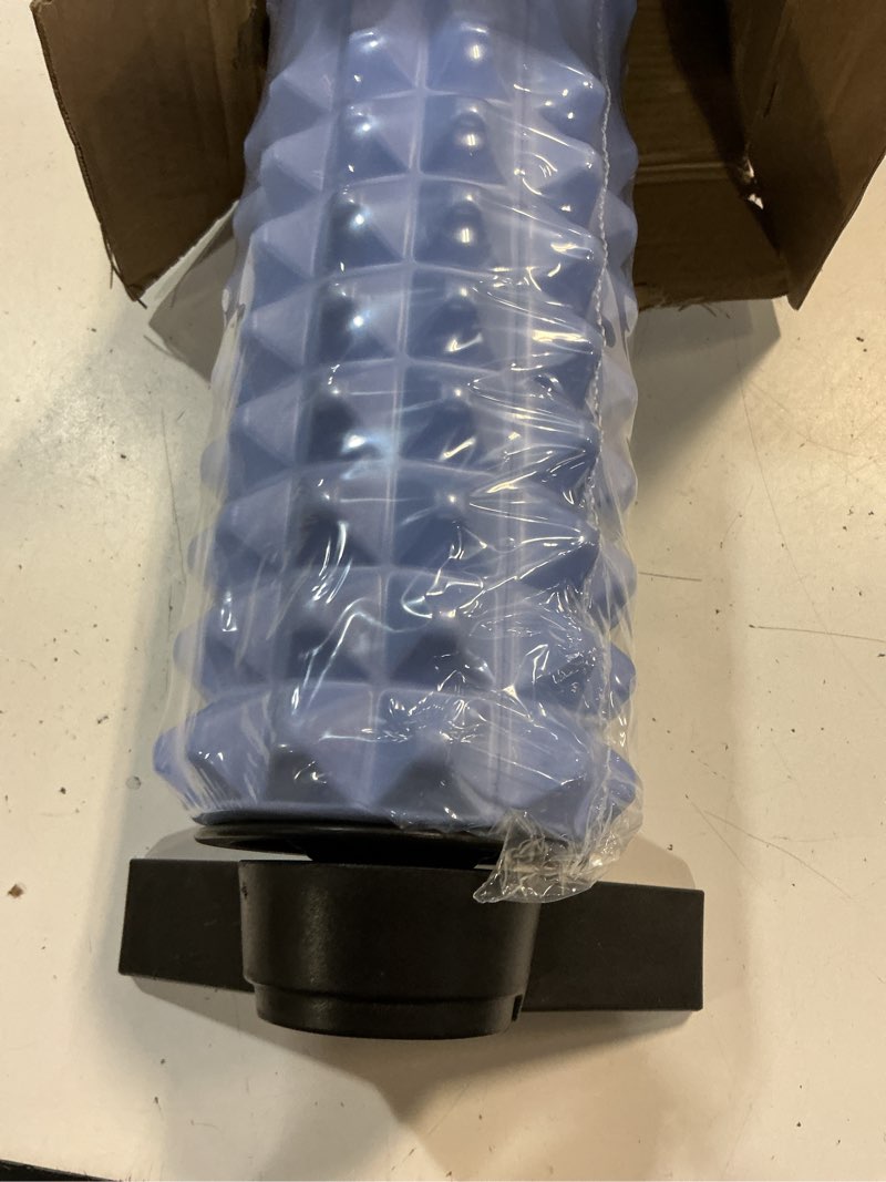 Condition photo showing Good Condition for new upgrade bracket foam roller with stand for back leg pain, 21 inch firm deep tissue muscle massager for sore muscles (blue)
