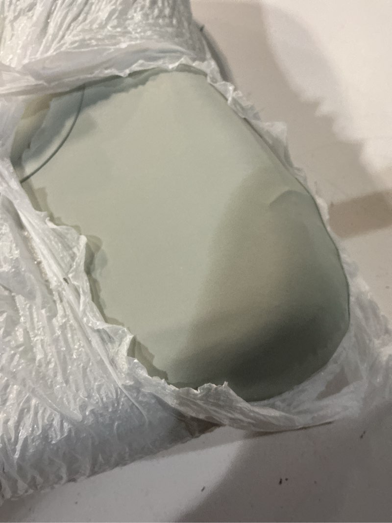 Condition photo showing Good Condition for c cushion lab deep sleep pillow, patented ergonomic contour design for side & back sleepers, orthopedic cervical shape gently cradles head & provides neck support & shoulder pain relief - calm grey
