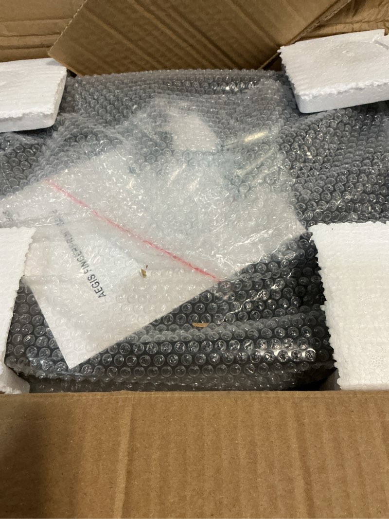 Condition photo showing New/Like New for AEGIS Biometric Fingerprint Home Safe, 1.0 Cubic Feet Small Digital Security Hidden Safe Quick Access Unlock with Fingerprint/Keypad/Key for Cash, Jewelry, Document