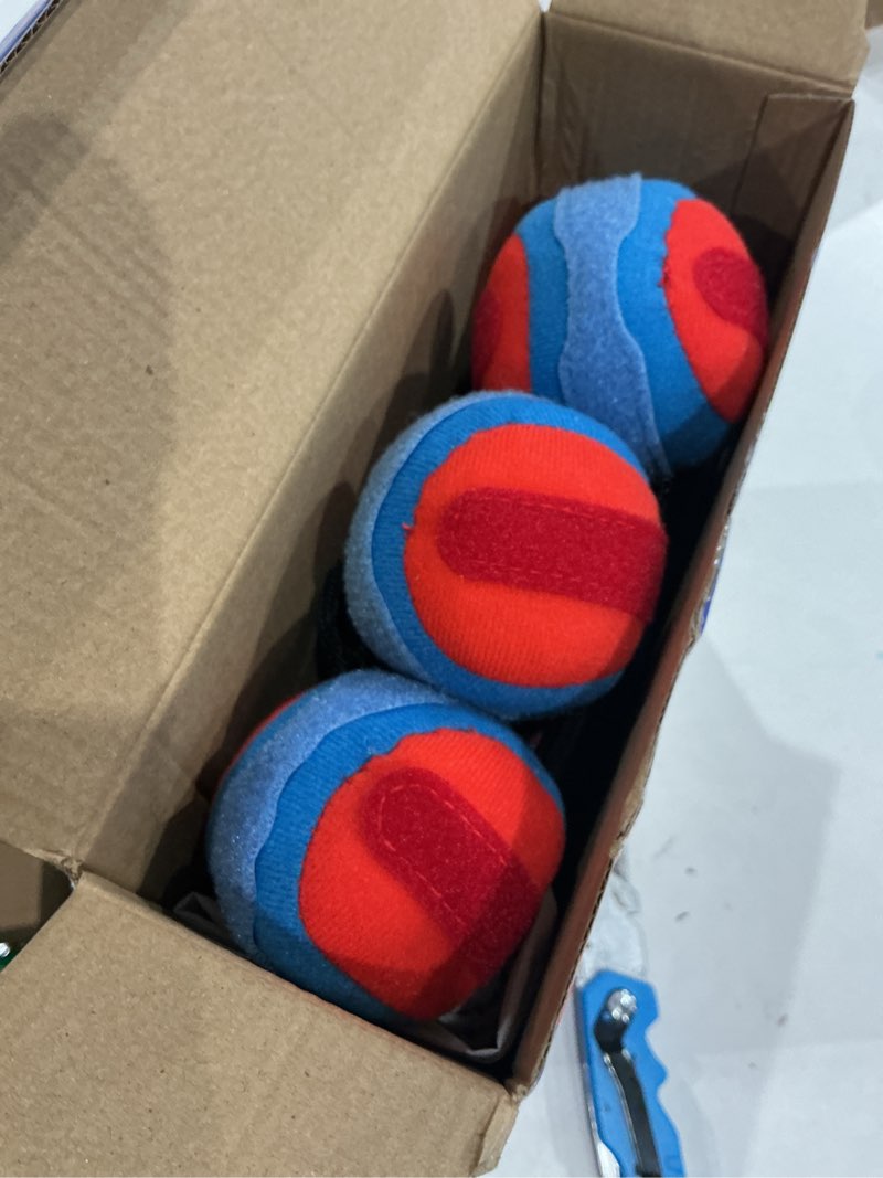 Condition photo showing Good Condition for joycat toss and catch ball game for kids, 4 paddle sticky ball set, toddler baseball catch toy, outdoor game for beach, yard&camping, family sports easter basket stuffer gift for boys girls ages 3-12 4 paddles 4 balls