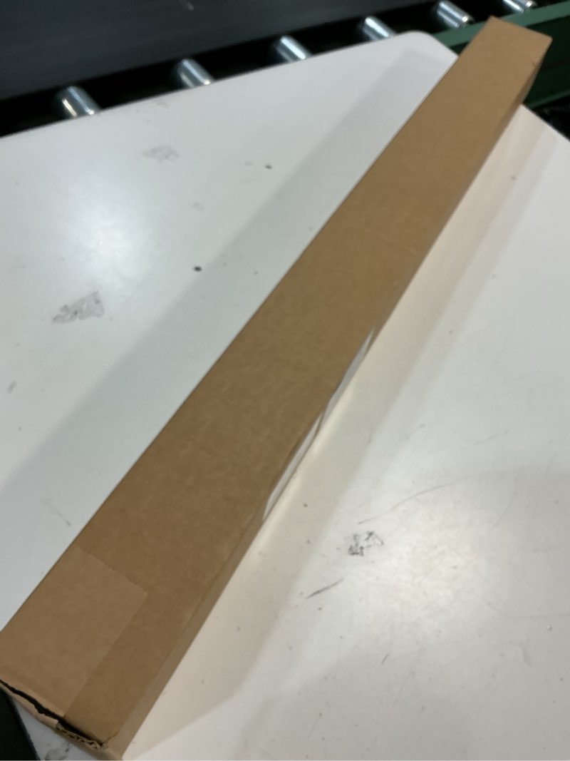 Condition photo showing New/Like New for aosky blackout roller shades cordless blinds for windows, free-stop shades with valance, thermal insulated fabric, uv protection, natural woven blinds for home and office (27" w x 72" h, black) black 27"w x 72"h