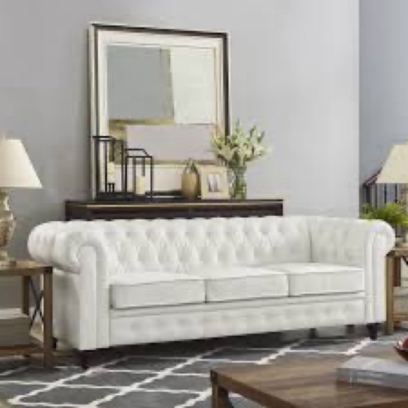 (Incomplete missing box 1) emery chesterfield sofa 94603