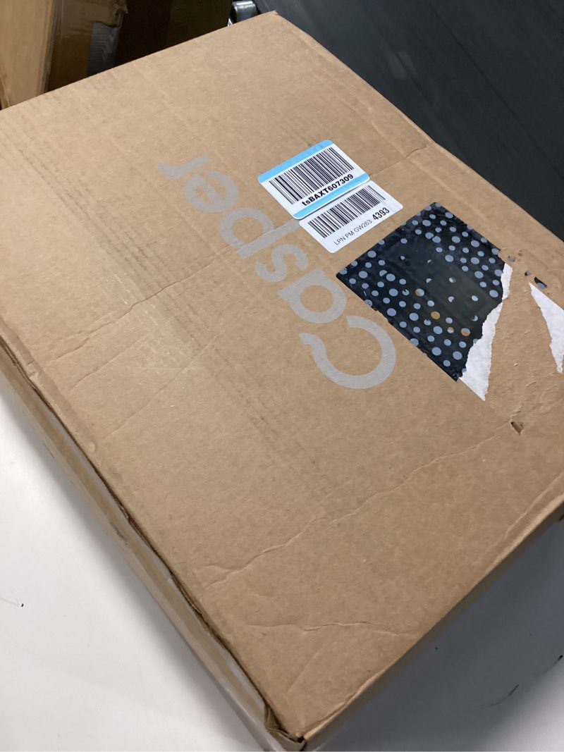 Condition photo showing New/Like New for casper sleep original pillow 2-pack, king size – medium soft feel, down-alternative fill, supports side, back & stomach sleepers, neck pain relief, machine washable king two pack