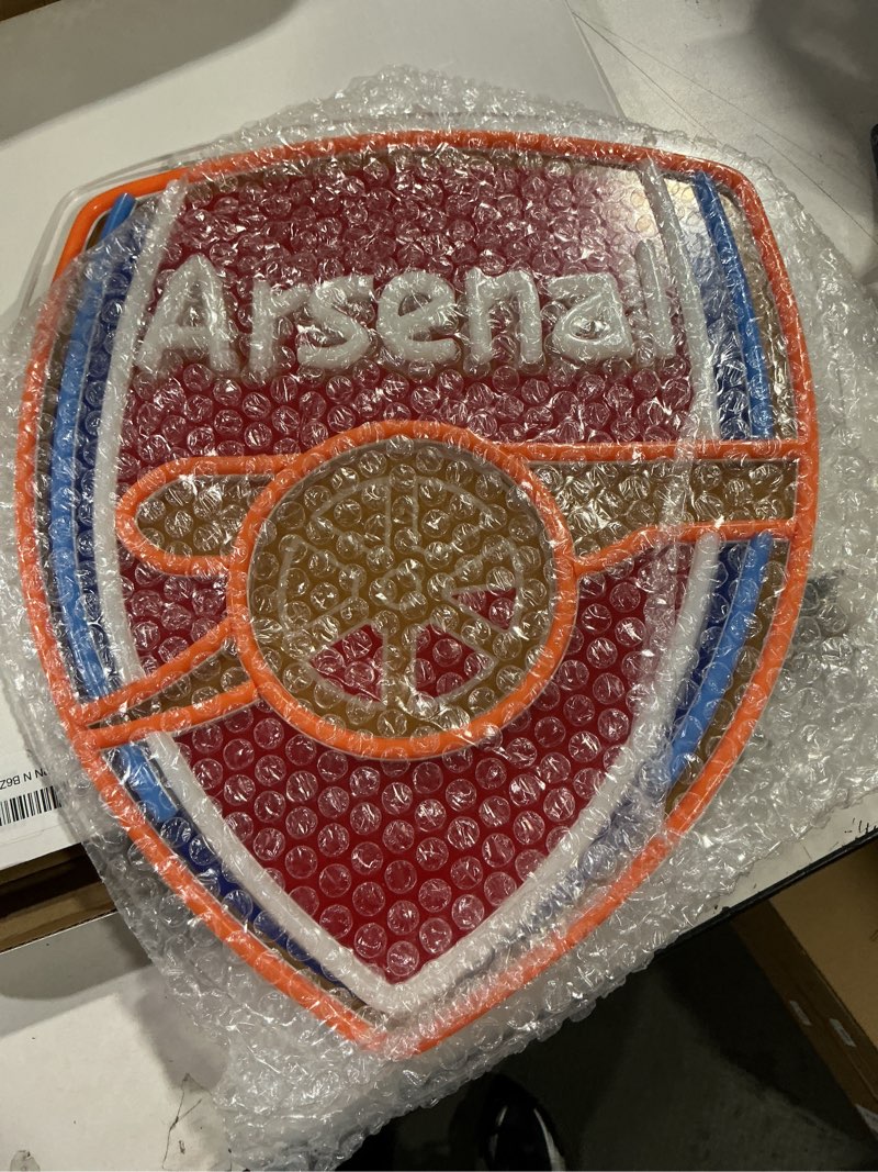 Condition photo showing Good Condition for (various styles) soccer neon sign for wall decor?led neon lights for bedroom?man cave?birthday?christmas gifts for teens boys girls