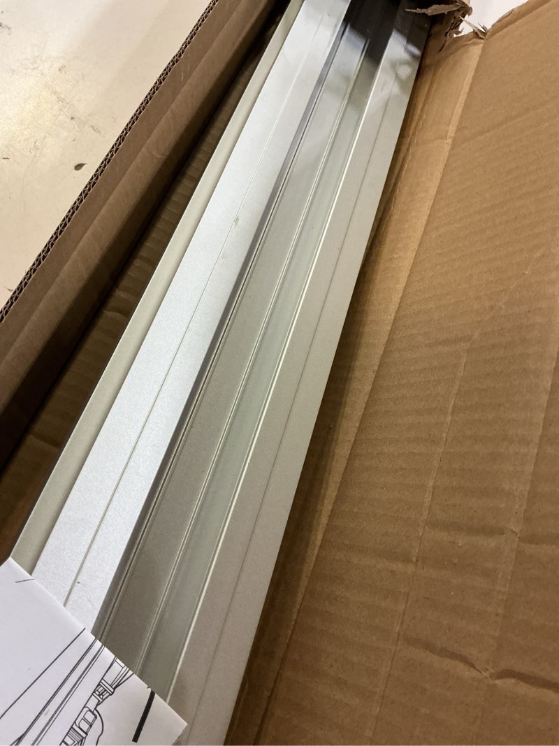 Condition photo showing Good Condition for bora ngx circular saw guide rail, 100" straight edge clamp - track saw rail | 100-in clamp edge straight edge guide rail for circular saws delivering accurate long straight cuts