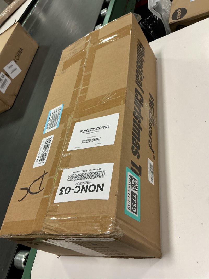 Condition photo showing New/Like New for 6FT Pre-lit Christmas Tree with Lights - Bendable Whimsical Christmas Tree for Christmas Decorations Indoor/Outdoor or Porch Decor, 170 Lights / 460 Tips / 8 Flashing Modes