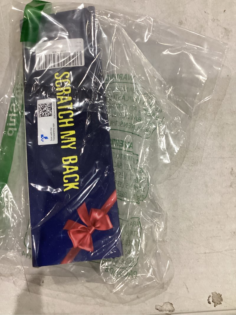 Condition photo showing New/Like New for Oversized Portable Extendable Back Scratcher, Upgraded Metal Stainless Steel Telescoping Back Scratcher Tool with Canvas Carrying Bag Black