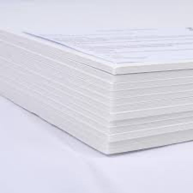 Foam Board 24 x 36 x 3/16\" (5mm) - 08 Pack - White Poster Board, Acid Free, Double Sided, Rigid, Sig