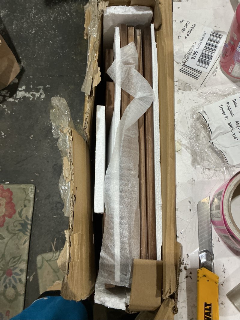 Condition photo showing New/Like New for wire shelf covers, bamboo wire rack covers for pantry, closet (4pcs, 36" w x 16" d) 36"w x 16"d 4