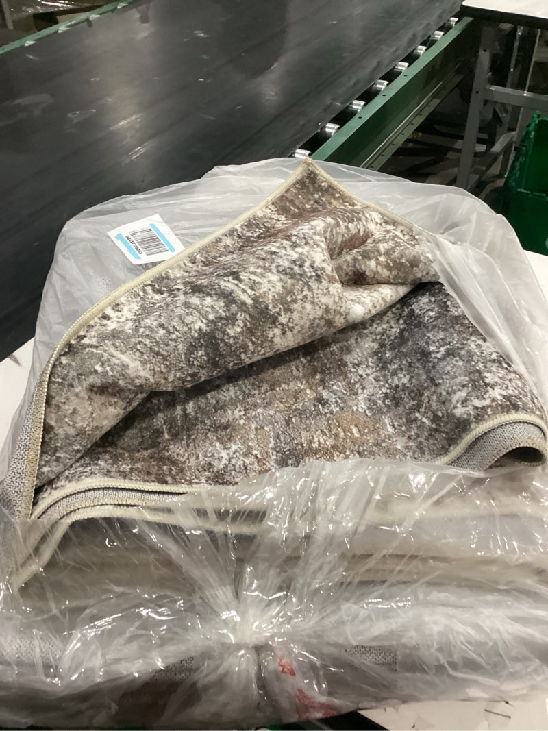 Condition photo showing Good Condition for similar not exact********     5x7 area rugs for living room, washable area rug, rugs for bedroom, kitchen, vintage boho carpet, soft non-slip, low pile large area rug for office dining room, vintage beige brown vintage beige brown 5' x 7' (rectangular)