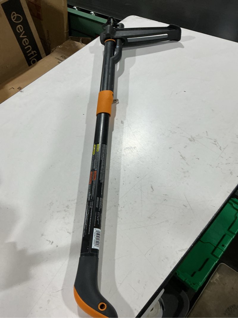 Condition photo showing As Is for fiskars 39.25 in. stainless steel weeder aluminum handle