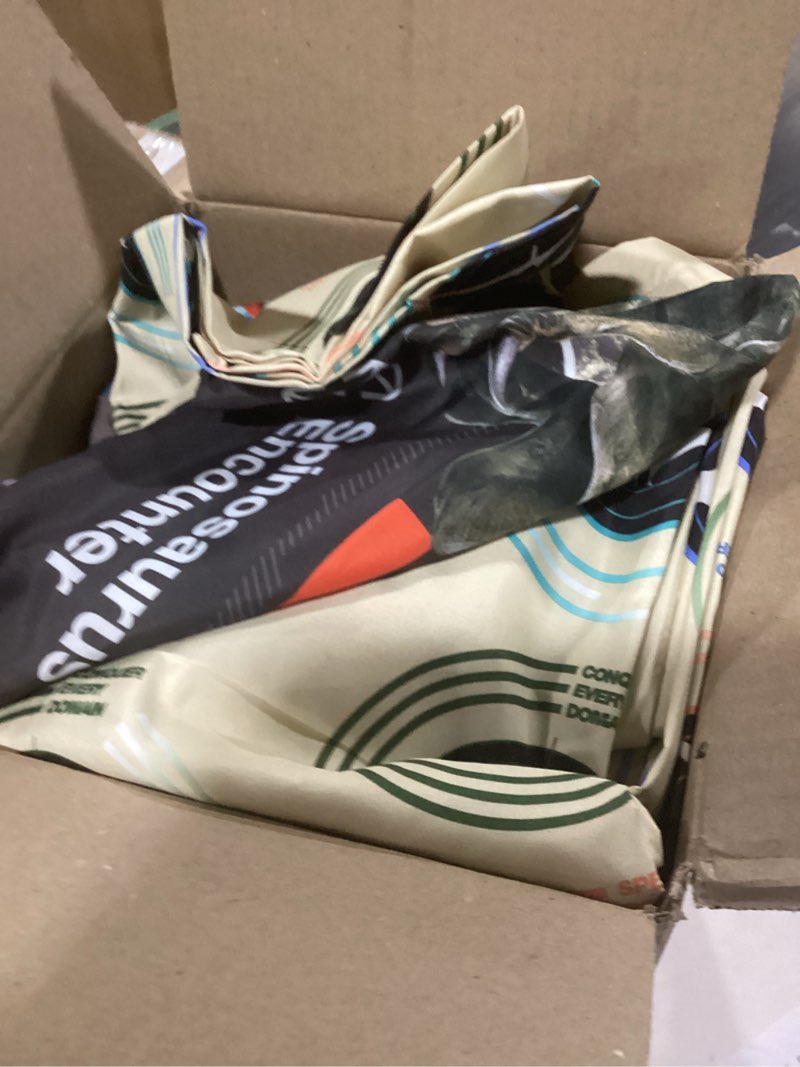 Condition photo showing Good Condition for Franco Kids Bedding Super Soft Comforter and Sheet Set with Sham, 7 Piece Full Size, Jurassic World Jurassic World 7 Piece Full Size