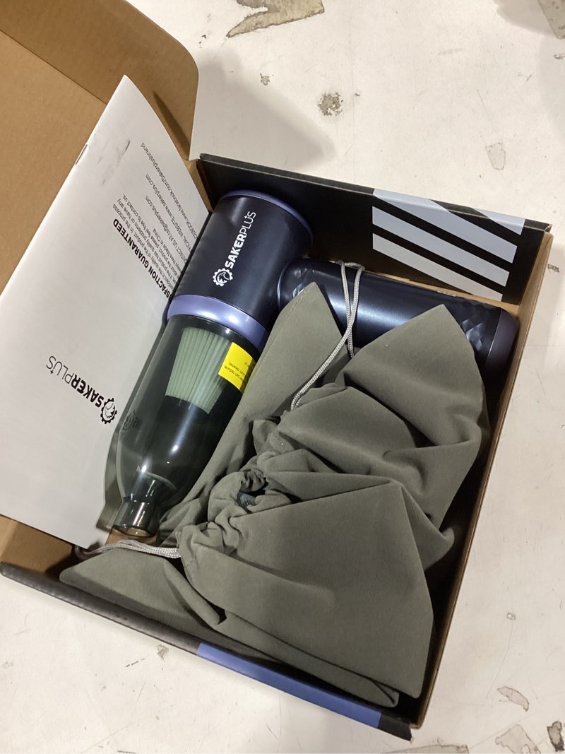 Condition photo showing Good Condition for Car Vacuum Cleaner- 3 in 1 Cordless Handheld Vacuum Cleaner, 13000Pa High Power Car Vaccum Cleaner with Brushless Motor,Adjustable Cars Vaccum Portable Cordless for Cars,Desktop-DBS03 Deep and Light Blue