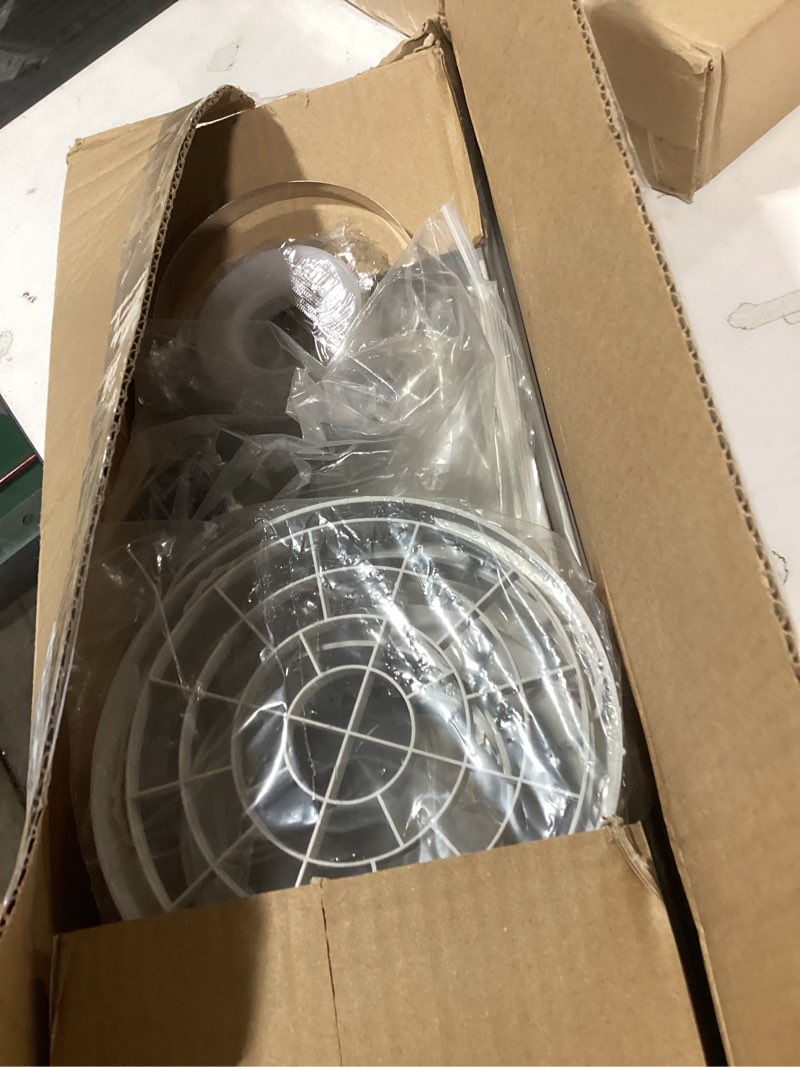 Condition photo showing Good Condition for bewave dryer vent window kit, window vent kit fit with 4” ducting dryer vent hose & 5.9” ac hose for sliding window, adjustable vent kit for inline duct fans, air conditioner, dryer, grow tents dryer vent kit with 4 plates