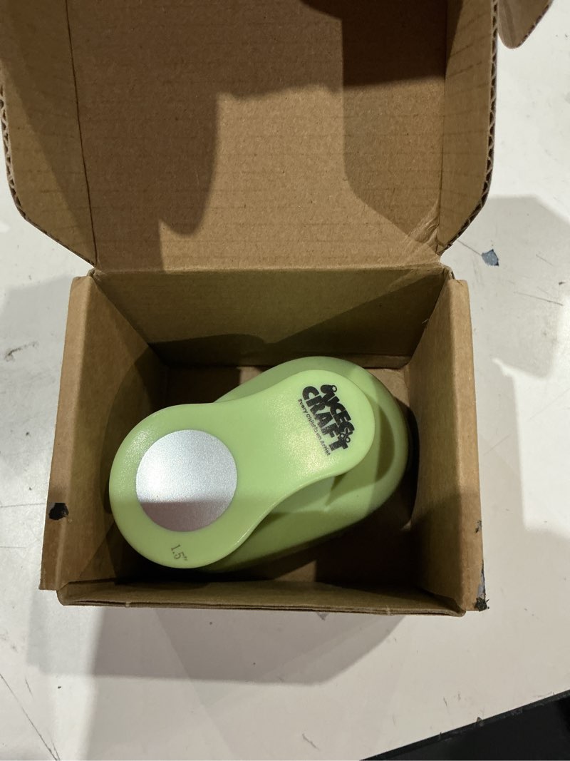 Condition photo showing Good Condition for ucec hole punch, paper punch, 1.5 inch circle punch, hole puncher shapes, large paper punches for crafting scrapbooking craft handmade cards arts fun projects circle 1.5 inch