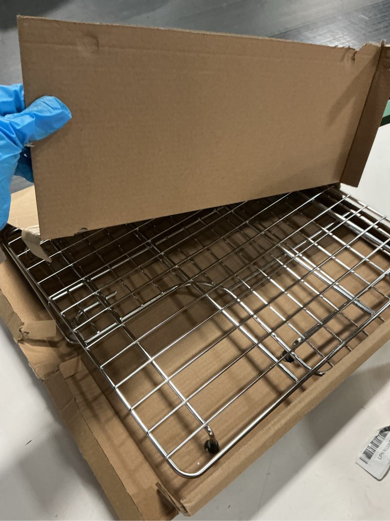 Condition photo showing As Is for KitchenAid Oven Sliding Rack W10554531 for KitchenAid Model KEBS109BSP01 #528