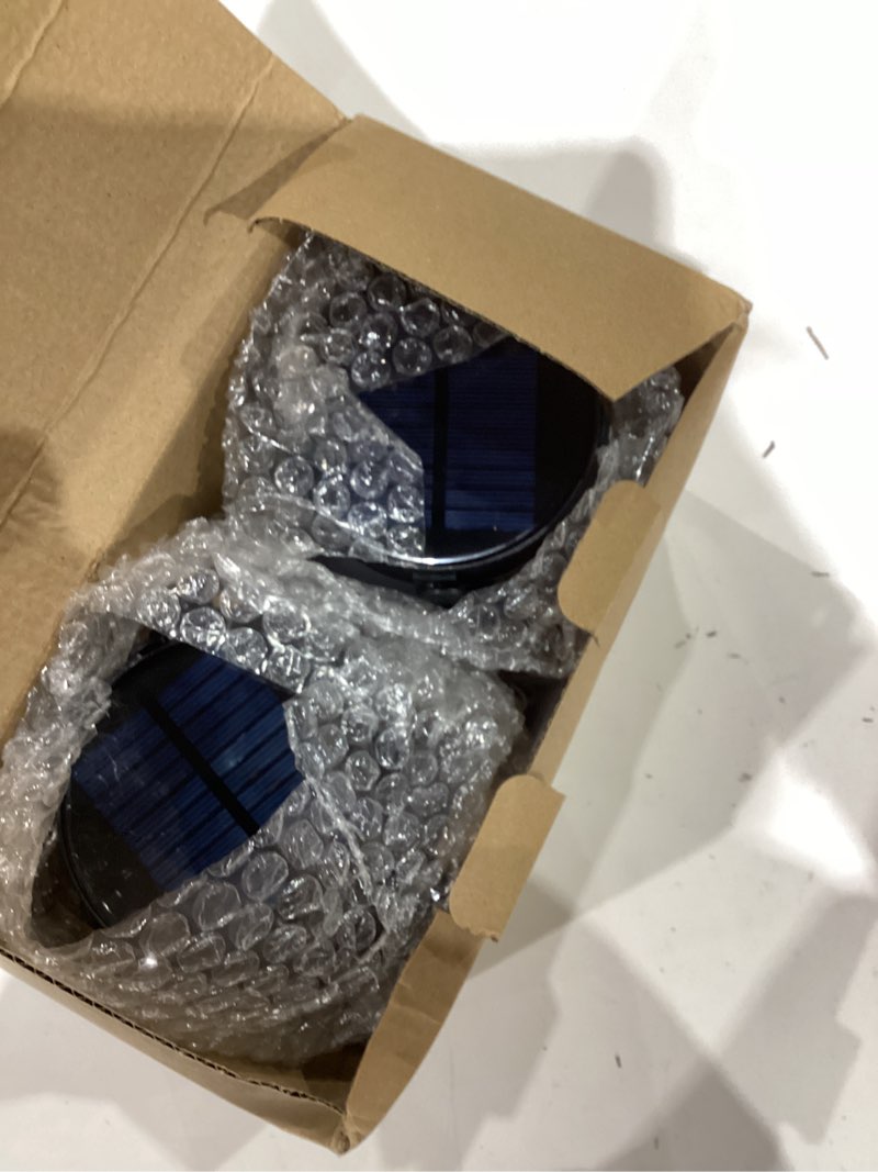 Condition photo showing Good Condition for Solar Flame Lantern Hanging Outdoor Waterproof - 2 Pack Flame Lanterns with Dual Charging Modes of Solar & USB for Garden or Yard Christmas Decorations (Warm White - 2 Pack)