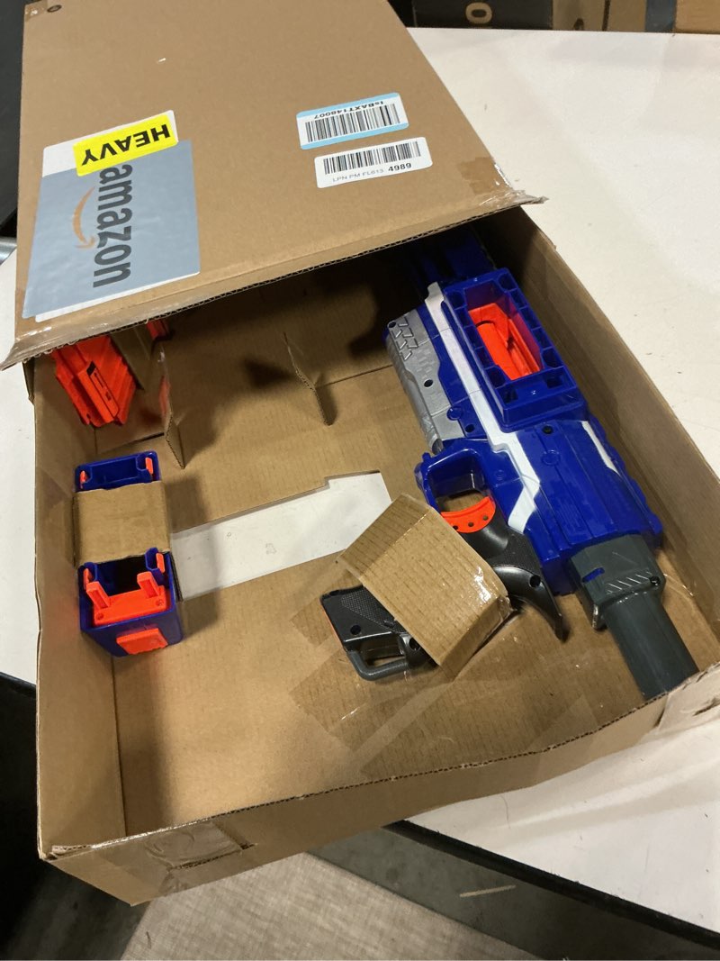 Condition photo showing Good Condition for NERF Rampage N-Strike Elite Toy Blaster with 25 Dart Drum Slam Fire for Kids, Teens, & Adults (Amazon Exclusive)