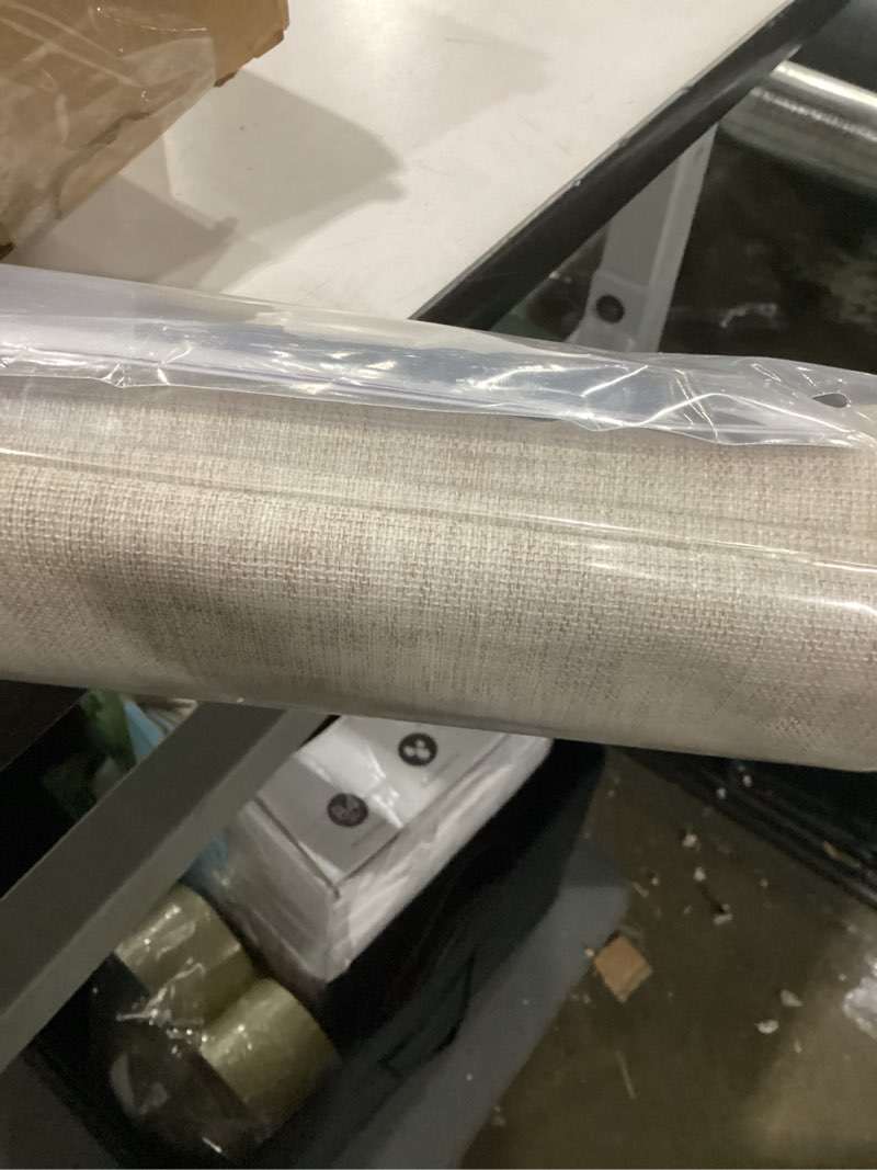 Condition photo showing New/Like New for LazBlinds No Tools No Drill Cordless Roman Shades for Windows, Blackout Thermal Insulated UV Blocking Window Blinds, Room Darkening Fabric Blinds for Indoor Windows, 21'' W x 48'' H, Beige Blackout - Beige 21" W x 48" H